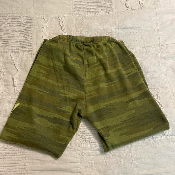 Aviator Nation green camo bolt sweatpants small - Picture 3 of 4